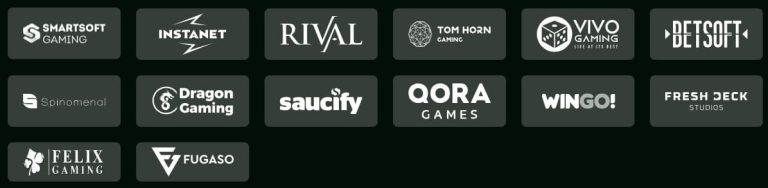 Pure Casino fournisseurs
